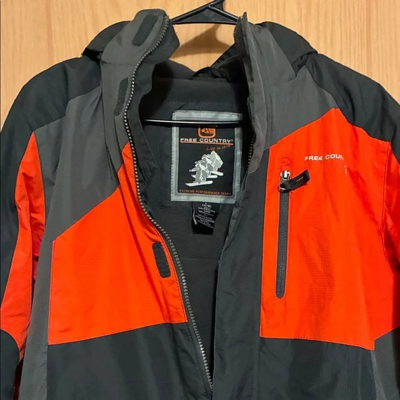 Free Country Black and Orange Jacket - Picture 2 of 5